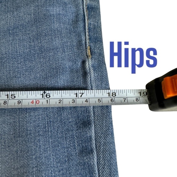 St John Bay Straight leg medium wash denim jeans women’s 8 - Picture 6 of 9